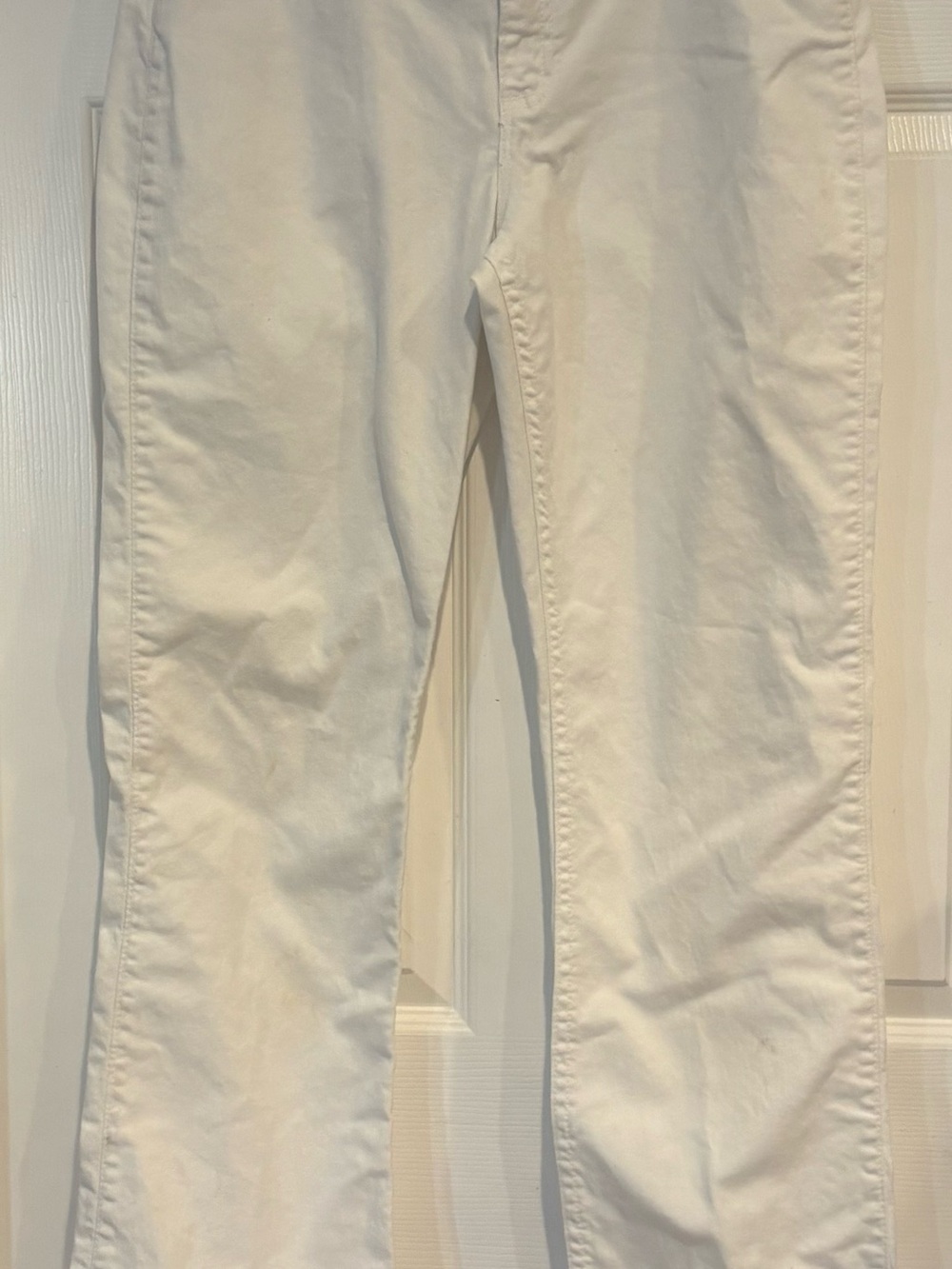 Wrangler Women's White Straight Leg Jeans